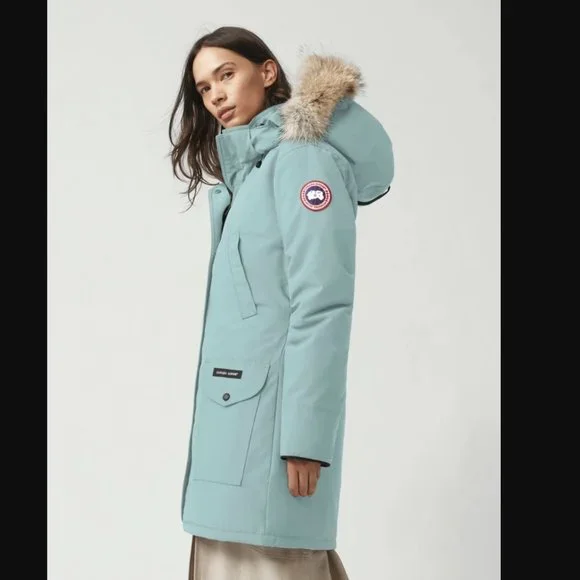 Apparel Canada Goose Trillium Parka Stormy Sky Canada Goose